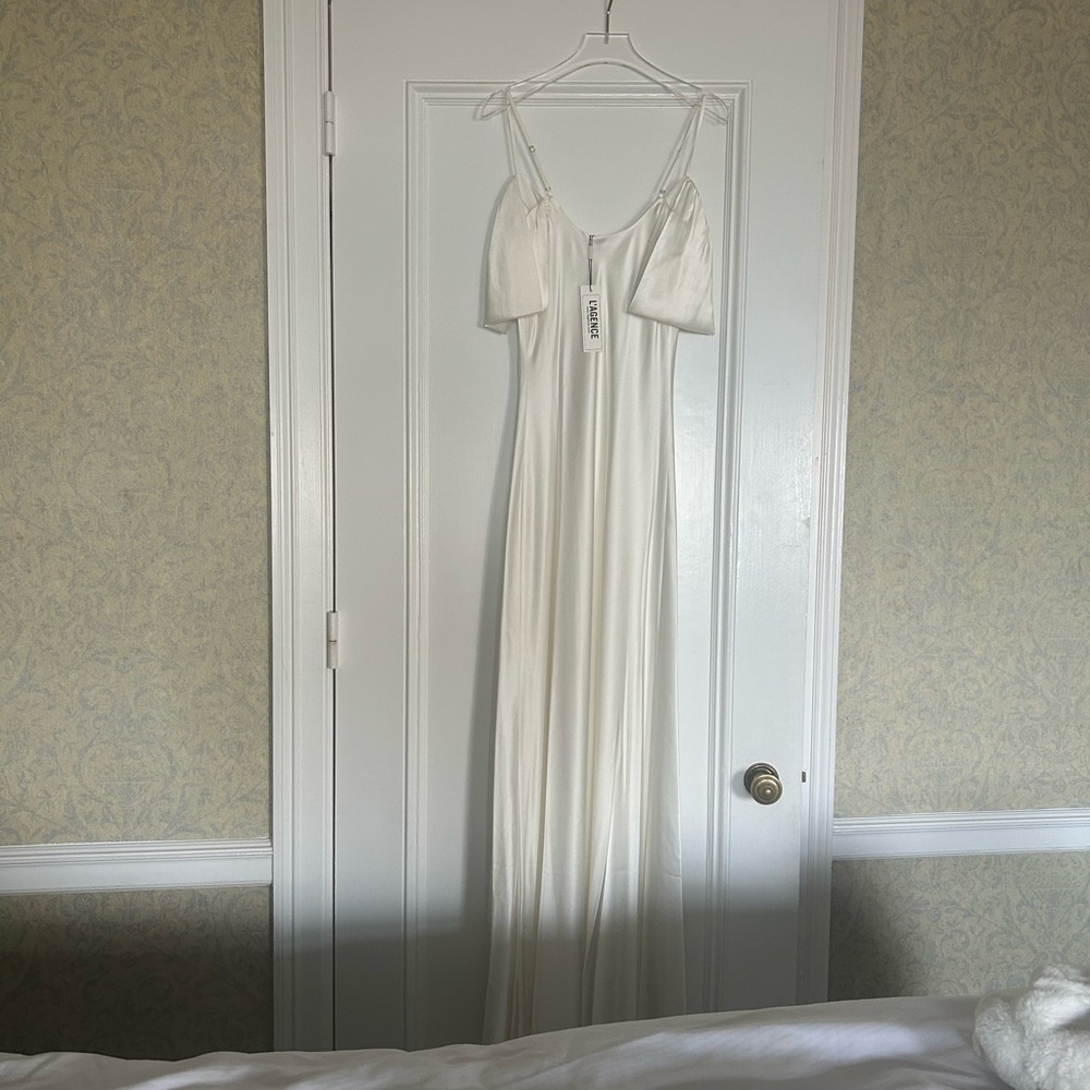 L'AGENCE White Wedding Dress